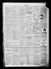 5 vues  - Le Bourguignon : journal de la démocratie radicale, n° 54, samedi 4 mars 1899 (ouvre la visionneuse)