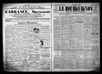 3 vues  - Le Bourguignon : journal de la démocratie radicale, n° 56, mardi 7 mars 1899 (ouvre la visionneuse)