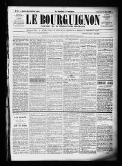 3 vues  - Le Bourguignon : journal de la démocratie radicale, n° 65, vendredi 17 mars 1899 (ouvre la visionneuse)