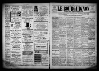 3 vues  - Le Bourguignon : journal de la démocratie radicale, n° 66, samedi 18 mars 1899 (ouvre la visionneuse)