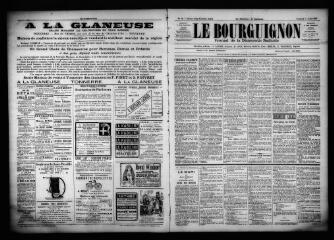 3 vues  - Le Bourguignon : journal de la démocratie radicale, n° 82, vendredi 7 avril 1899 (ouvre la visionneuse)