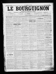 3 vues  - Le Bourguignon : journal de la démocratie radicale, n° 106, vendredi 5 mai 1899 (ouvre la visionneuse)