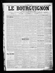 3 vues  - Le Bourguignon : journal de la démocratie radicale, n° 112, vendredi 12 mai 1899 (ouvre la visionneuse)