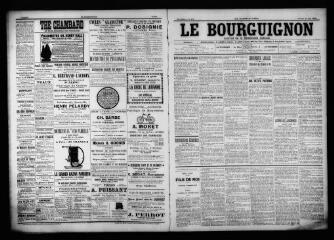 3 vues  - Le Bourguignon : journal de la démocratie radicale, n° 113, samedi 13 mai 1899 (ouvre la visionneuse)