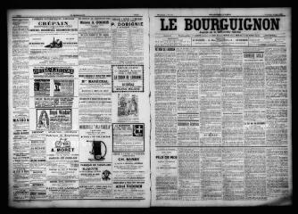 3 vues  - Le Bourguignon : journal de la démocratie radicale, n° 118, vendredi 19 mai 1899 (ouvre la visionneuse)