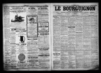 3 vues  - Le Bourguignon : journal de la démocratie radicale, n° 119, samedi 20 mai 1899 (ouvre la visionneuse)