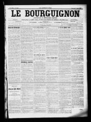 3 vues  - Le Bourguignon : journal de la démocratie radicale, n° 129, vendredi 2 juin 1899 (ouvre la visionneuse)