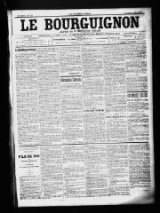 3 vues  - Le Bourguignon : journal de la démocratie radicale, n° 135, vendredi 9 juin 1899 (ouvre la visionneuse)