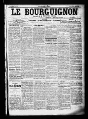 3 vues  - Le Bourguignon : journal de la démocratie radicale, n° 147, vendredi 23 juin 1899 (ouvre la visionneuse)