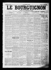 3 vues  - Le Bourguignon : journal de la démocratie radicale, n° 161, dimanche 9 juillet 1899 (ouvre la visionneuse)