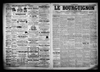 3 vues  - Le Bourguignon : journal de la démocratie radicale, n° 168, mercredi 19 juillet 1899 (ouvre la visionneuse)