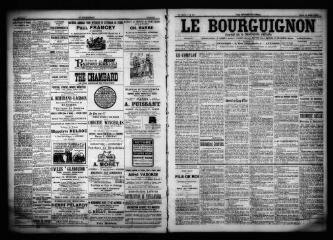 3 vues  - Le Bourguignon : journal de la démocratie radicale, n° 175, jeudi 27 juillet 1899 (ouvre la visionneuse)