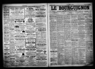 3 vues  - Le Bourguignon : journal de la démocratie radicale, n° 180, mercredi 2 août 1899 (ouvre la visionneuse)
