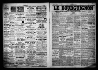 3 vues  - Le Bourguignon : journal de la démocratie radicale, n° 193, vendredi 18 août 1899 (ouvre la visionneuse)