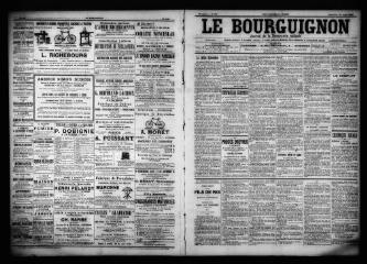 3 vues  - Le Bourguignon : journal de la démocratie radicale, n° 195, dimanche 20 août 1899 (ouvre la visionneuse)