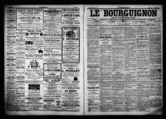 3 vues  - Le Bourguignon : journal de la démocratie radicale, n° 197, mercredi 23 août 1899 (ouvre la visionneuse)