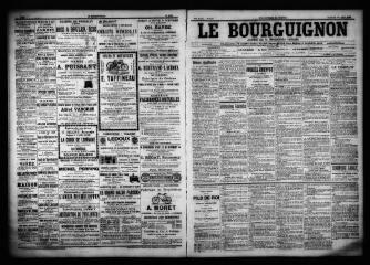 3 vues  - Le Bourguignon : journal de la démocratie radicale, n° 199, vendredi 25 août 1899 (ouvre la visionneuse)
