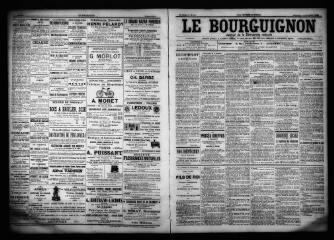 3 vues  - Le Bourguignon : journal de la démocratie radicale, n° 207, dimanche 3 septembre 1899 (ouvre la visionneuse)