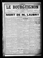 3 vues  - Le Bourguignon : journal de la démocratie radicale, n° 228, jeudi 28 septembre 1899 (ouvre la visionneuse)