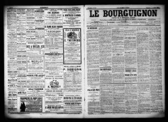 3 vues  - Le Bourguignon : journal de la démocratie radicale, n° 231, dimanche 1er octobre 1899 (ouvre la visionneuse)