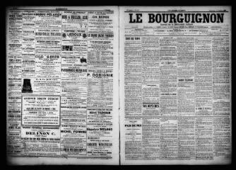 3 vues  - Le Bourguignon : journal de la démocratie radicale, n° 237, dimanche 8 octobre 1899 (ouvre la visionneuse)
