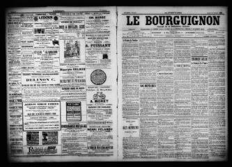 3 vues  - Le Bourguignon : journal de la démocratie radicale, n° 245, jeudi 19 octobre 1899 (ouvre la visionneuse)