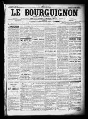 3 vues  - Le Bourguignon : journal de la démocratie radicale, n° 263, jeudi 9 novembre 1899 (ouvre la visionneuse)