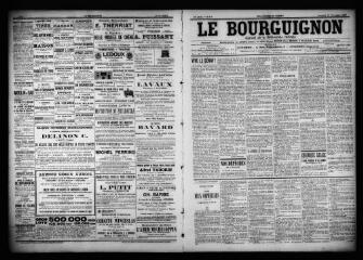 3 vues  - Le Bourguignon : journal de la démocratie radicale, n° 270, vendredi 17 novembre 1899 (ouvre la visionneuse)