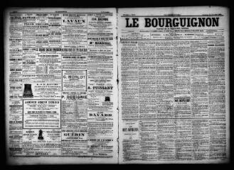 3 vues  - Le Bourguignon : journal de la démocratie radicale, n° 278, dimanche 26 novembre 1899 (ouvre la visionneuse)