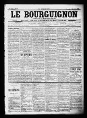 3 vues  - Le Bourguignon : journal de la démocratie radicale, n° 286, mercredi 6 décembre 1899 (ouvre la visionneuse)