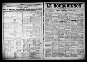 3 vues  - Le Bourguignon : journal de la démocratie radicale, n° 290, dimanche 10 décembre 1899 (ouvre la visionneuse)