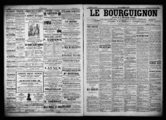 3 vues  - Le Bourguignon : journal de la démocratie radicale, n° 292, mercredi 13 décembre 1899 (ouvre la visionneuse)