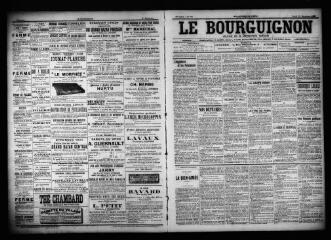 3 vues  - Le Bourguignon : journal de la démocratie radicale, n° 303, lundi 25 décembre 1899 (ouvre la visionneuse)