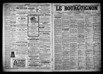3 vues  - Le Bourguignon : journal de la démocratie radicale, n° 307, samedi 30 décembre 1899 (ouvre la visionneuse)