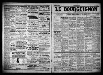 3 vues  - Le Bourguignon : journal de la démocratie radicale, n° 308, dimanche 31 décembre 1899 (ouvre la visionneuse)