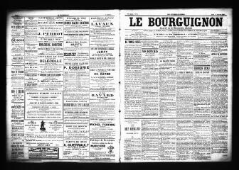 3 vues  - Le Bourguignon : journal de la démocratie radicale, n° 2, jeudi 4 janvier 1900 (ouvre la visionneuse)