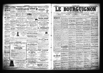3 vues  - Le Bourguignon : journal de la démocratie radicale, n° 5, dimanche 7 janvier 1900 (ouvre la visionneuse)