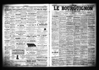 3 vues  - Le Bourguignon : journal de la démocratie radicale, n° 6, mardi 9 janvier 1900 (ouvre la visionneuse)
