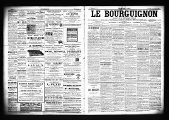 3 vues  - Le Bourguignon : journal de la démocratie radicale, n° 15, vendredi 19 janvier 1900 (ouvre la visionneuse)