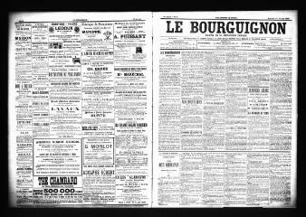 3 vues  - Le Bourguignon : journal de la démocratie radicale, n° 19, mercredi 24 janvier 1900 (ouvre la visionneuse)