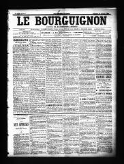 3 vues  - Le Bourguignon : journal de la démocratie radicale, n° 21, vendredi 26 janvier 1900 (ouvre la visionneuse)