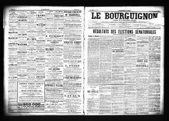 3 vues  - Le Bourguignon : journal de la démocratie radicale, n° 24, lundi 29 janvier 1900 (ouvre la visionneuse)