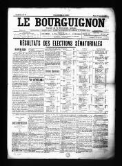3 vues  - Le Bourguignon : journal de la démocratie radicale, n° 25, mardi 30 janvier 1900 (ouvre la visionneuse)