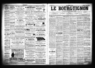 3 vues  - Le Bourguignon : journal de la démocratie radicale, n° 32, mercredi 7 février 1900 (ouvre la visionneuse)