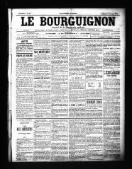 3 vues  - Le Bourguignon : journal de la démocratie radicale, n° 35, vendredi 9 février 1900 (ouvre la visionneuse)