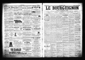 3 vues  - Le Bourguignon : journal de la démocratie radicale, n° 36, dimanche 11 février 1900 (ouvre la visionneuse)