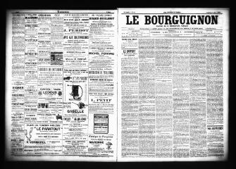 3 vues  - Le Bourguignon : journal de la démocratie radicale, n° 58, vendredi 9 mars 1900 (ouvre la visionneuse)