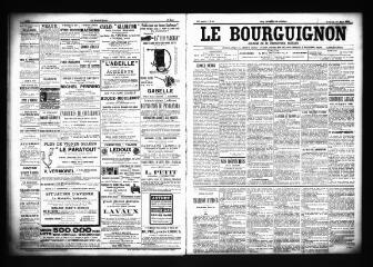 3 vues  - Le Bourguignon : journal de la démocratie radicale, n° 64, vendredi 16 mars 1900 (ouvre la visionneuse)
