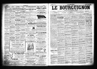 3 vues  - Le Bourguignon : journal de la démocratie radicale, n° 65, samedi 17 mars 1900 (ouvre la visionneuse)