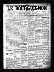 3 vues  - Le Bourguignon : journal de la démocratie radicale, n° 79, mardi 3 avril 1900 (ouvre la visionneuse)